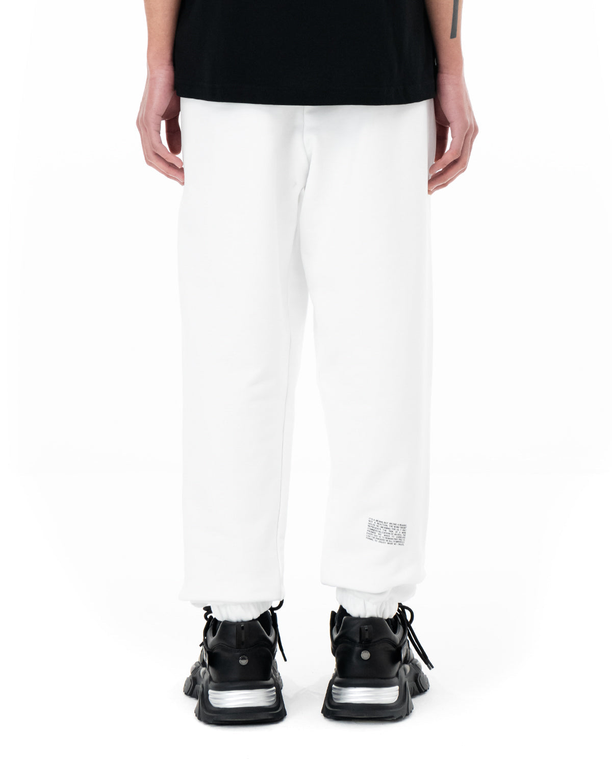 Classic White Joggers | Blowhammer